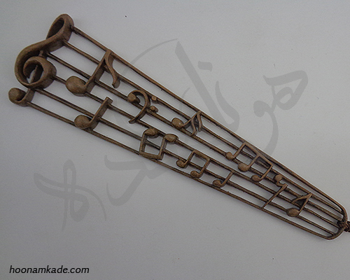 بوکمارک طرح نت های موسیقی