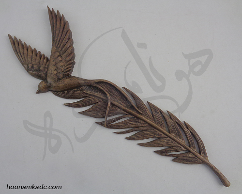 بوکمارک طرح پر با پرستو