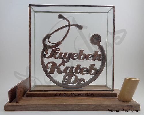 تندیس اسم دکتر(طیبه کاتب)