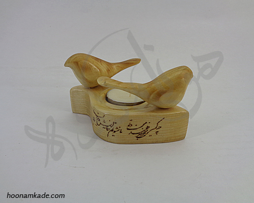 جاشمعی گنجشک طرح جفت گنجشک