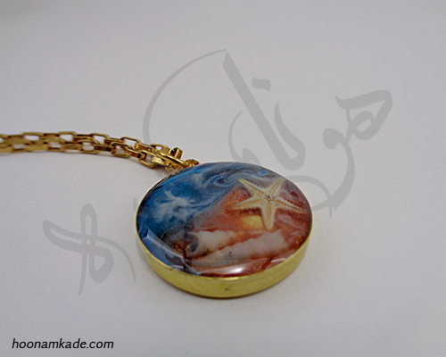 گردن آویز طرح ساحل