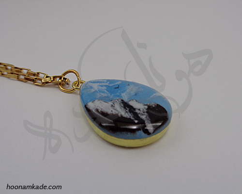 گردن آویز طرح کوهستان1