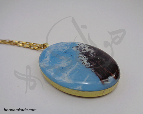 گردن آویز طرح کوهستان4