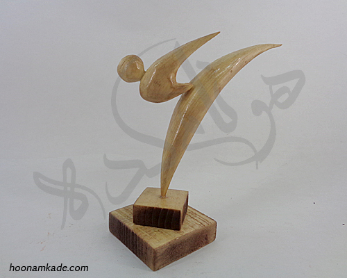 لوگوی سه بعدی تکواندوی ایرانی