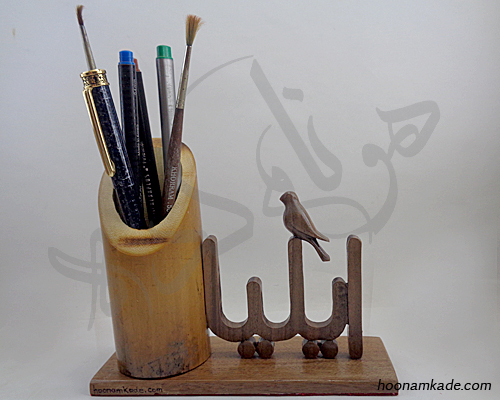 تندیس جاقلمی و جای گل اسم ایلیا