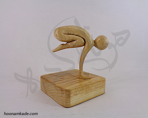 انسان طرح یوگا