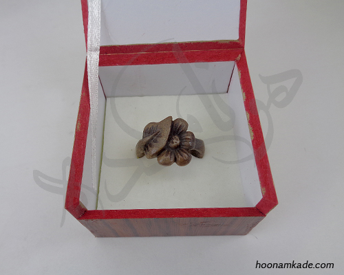 انگشتر طرح گل