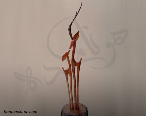 جفت غزال طرح اوج
