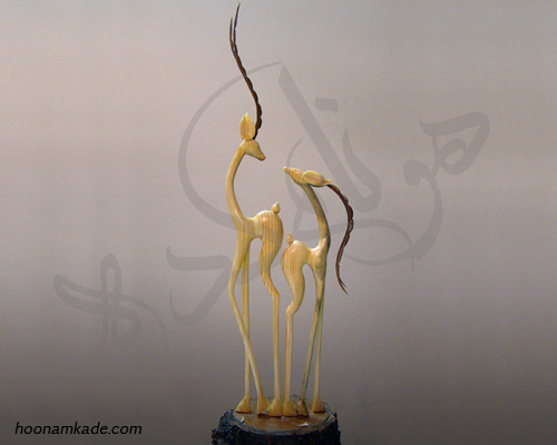 جفت غزال طرح کلاسیک