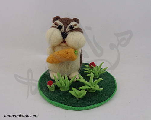 عروسک نمدی همستر