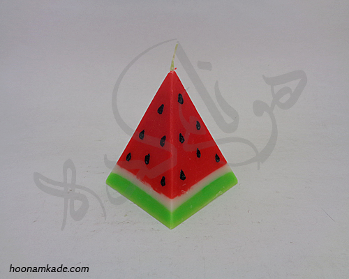 شمع هرمی هندوانه