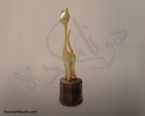 گربه طرح گردن دراز