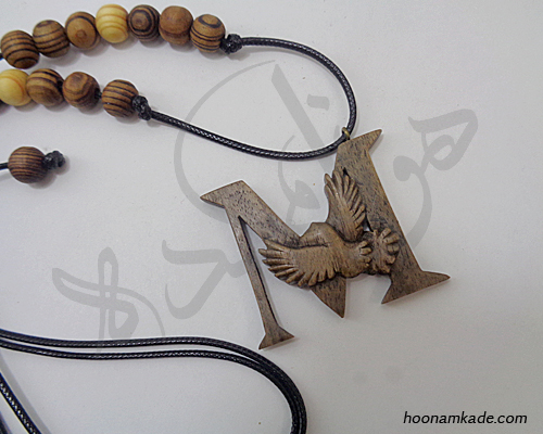 گردن-آویز-حرف-M-لاتین