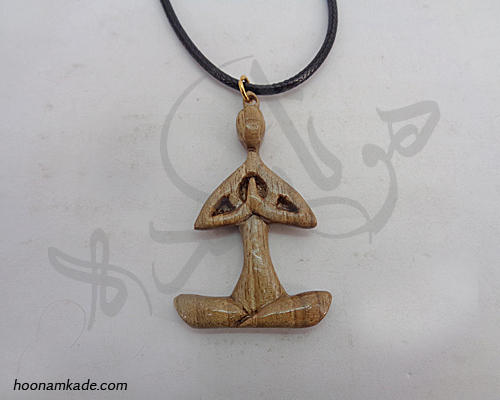 گردن آویز طرح یوگا (نشسته)