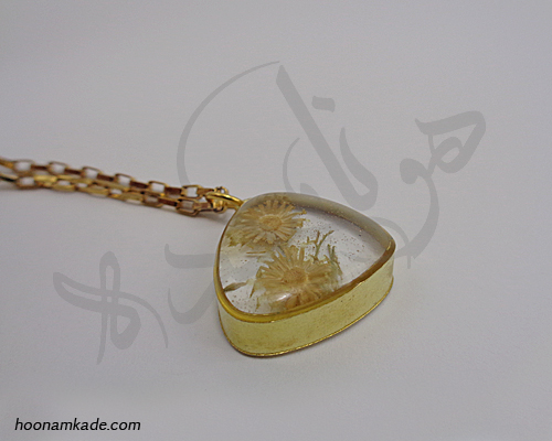 گردن آویز طرح قاب مثلث کرو1